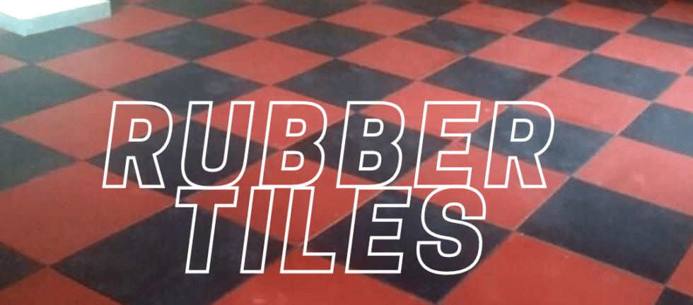 rubber tiles