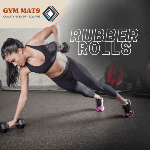 Gym Flooring rolls at gym mats