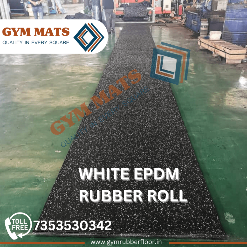 White EPDM roll