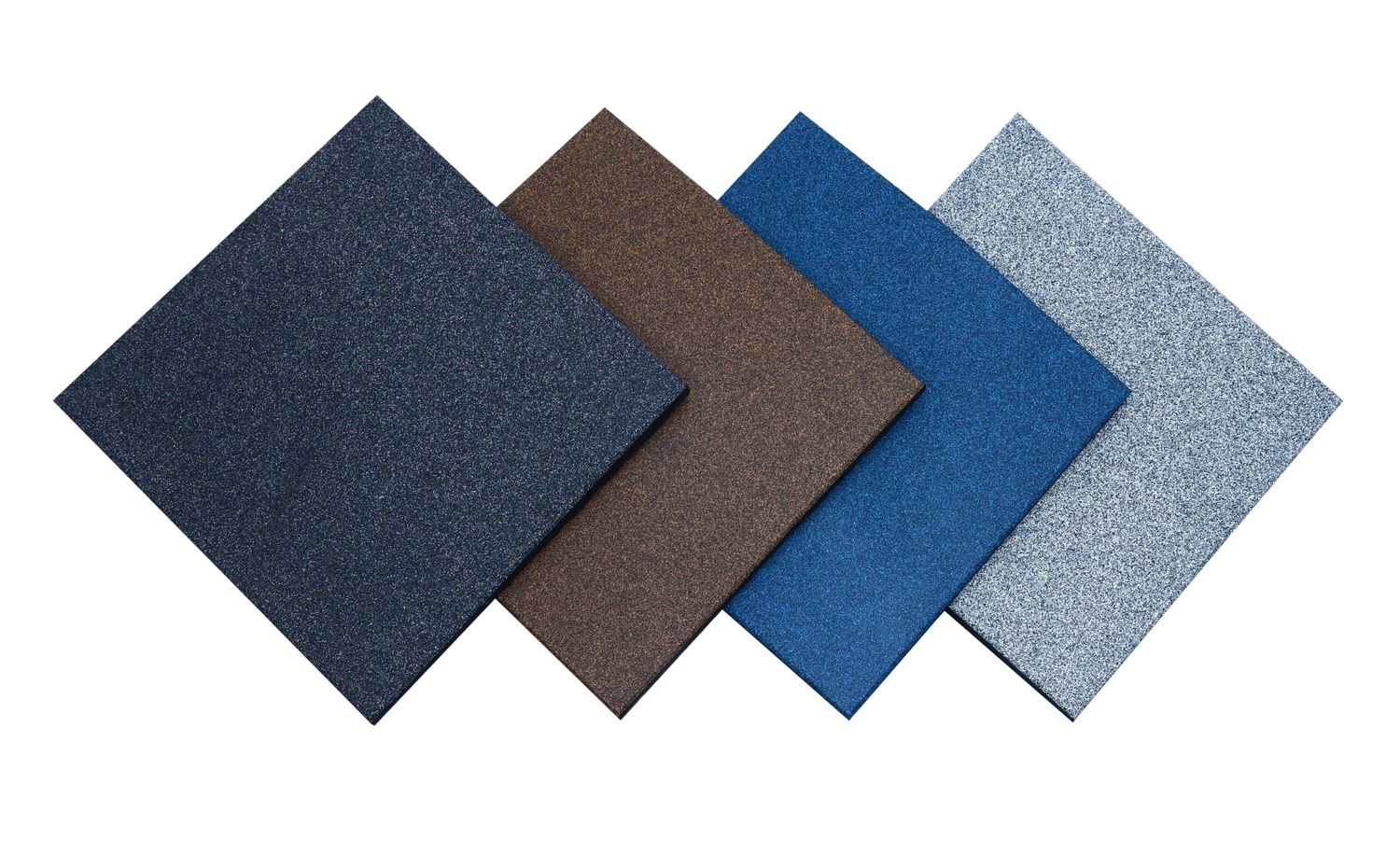 colored laminate rubber tiles