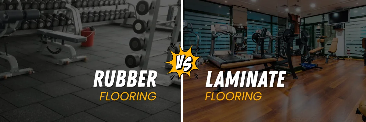 Rubber Flooring vs. Laminate Flooring
